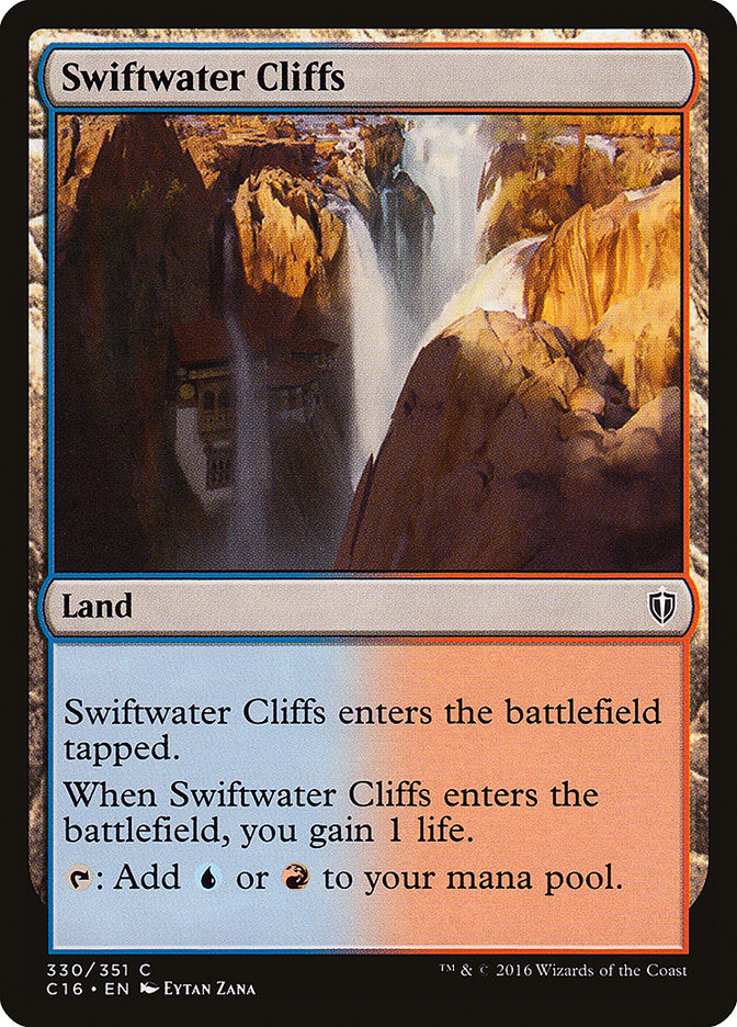 Swiftwater Cliffs [Commander 2016] | Card Citadel