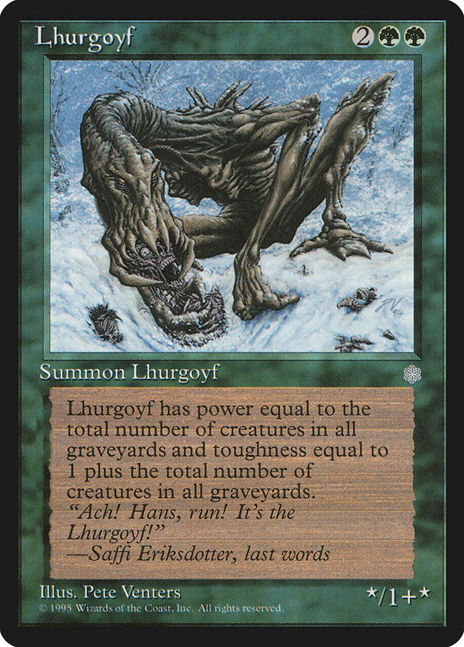 Lhurgoyf [Ice Age] | Card Citadel