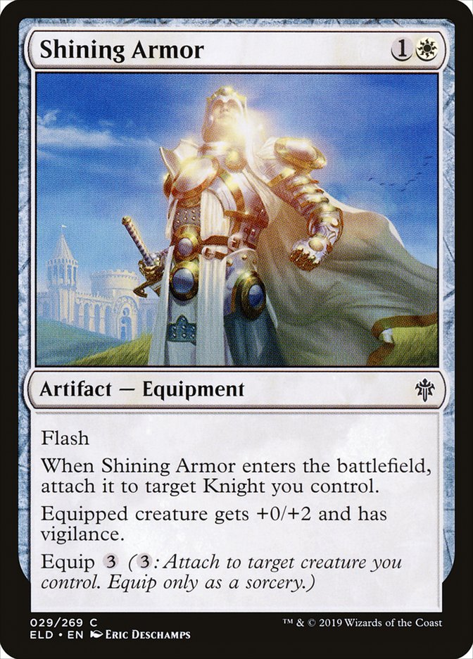 Shining Armor [Throne of Eldraine] | Card Citadel