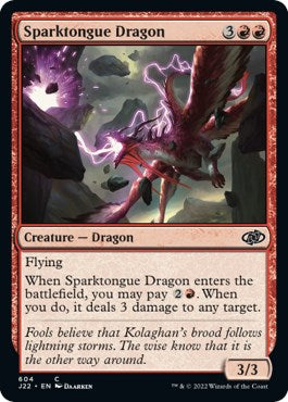 Sparktongue Dragon [Jumpstart 2022] | Card Citadel