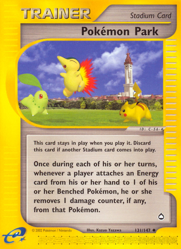 Pokemon Park (131/147) [Aquapolis] | Card Citadel