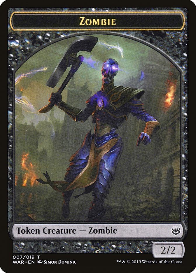 Zombie [War of the Spark Tokens] | Card Citadel