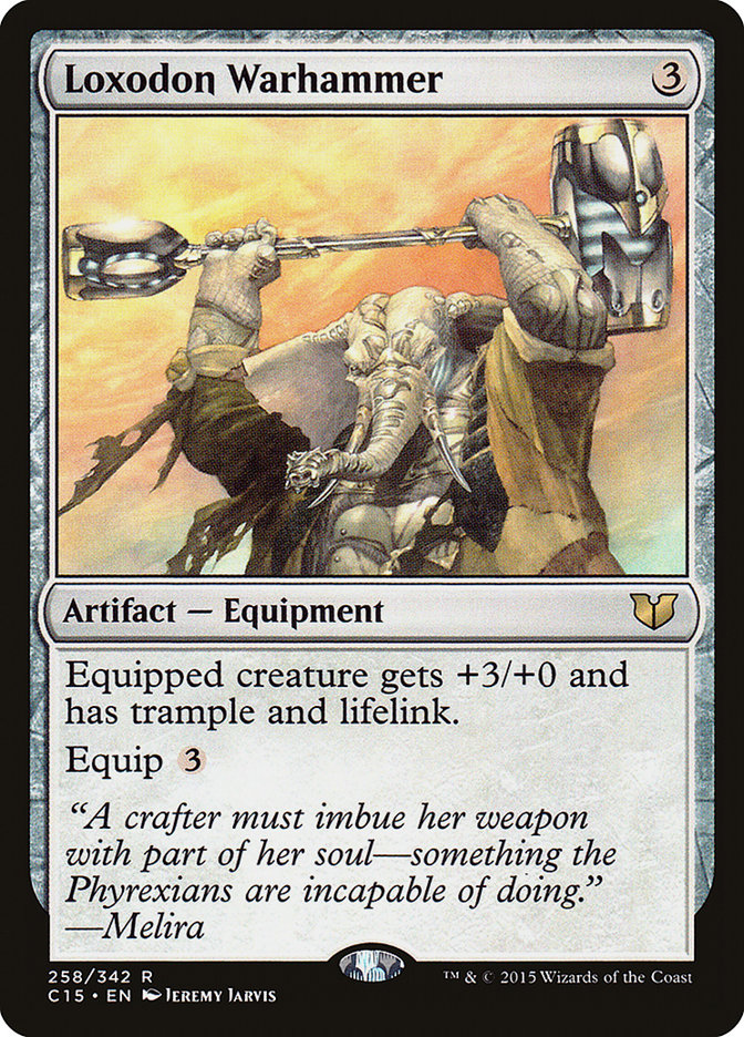 Loxodon Warhammer [Commander 2015] | Card Citadel