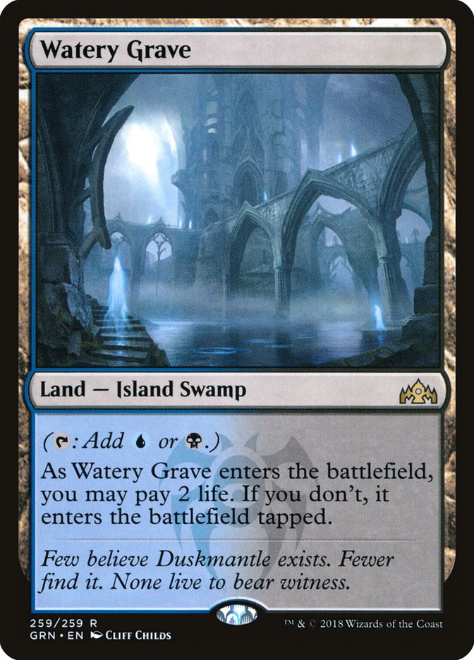 Watery Grave [Guilds of Ravnica] | Card Citadel