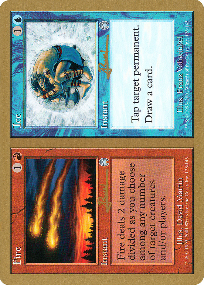 Fire // Ice (Antoine Ruel) [World Championship Decks 2001] | Card Citadel