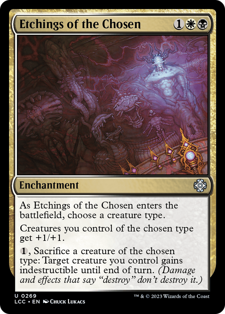 Etchings of the Chosen [The Lost Caverns of Ixalan Commander] | Card Citadel