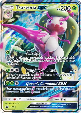 Tsareena GX (SM56) (Jumbo Card) [Sun & Moon: Black Star Promos] | Card Citadel