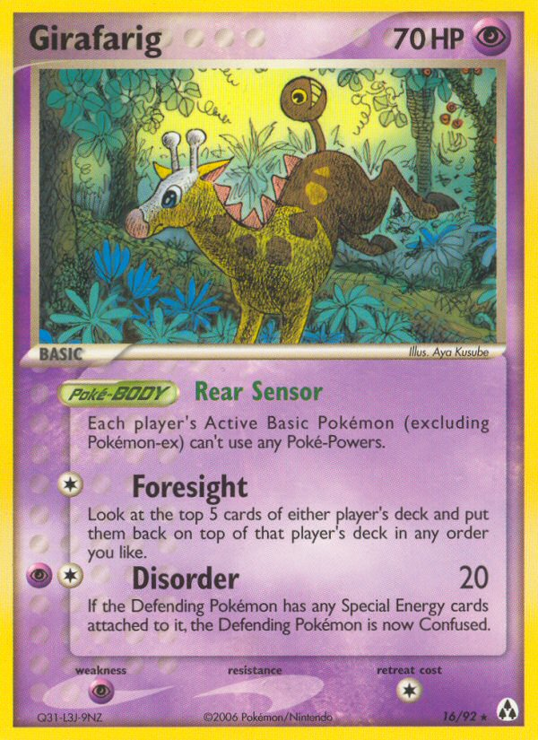 Girafarig (16/92) [EX: Legend Maker] | Card Citadel