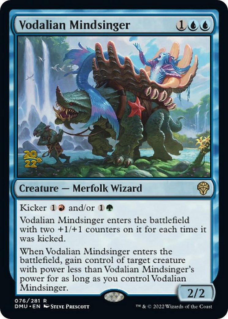 Vodalian Mindsinger [Dominaria United Prerelease Promos] | Card Citadel