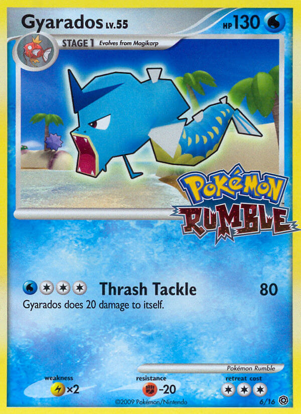 Gyarados (6/16) [Pokémon Rumble] | Card Citadel