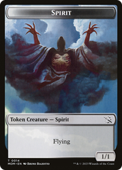 Monk // Spirit (14) Double-Sided Token [March of the Machine Tokens] | Card Citadel