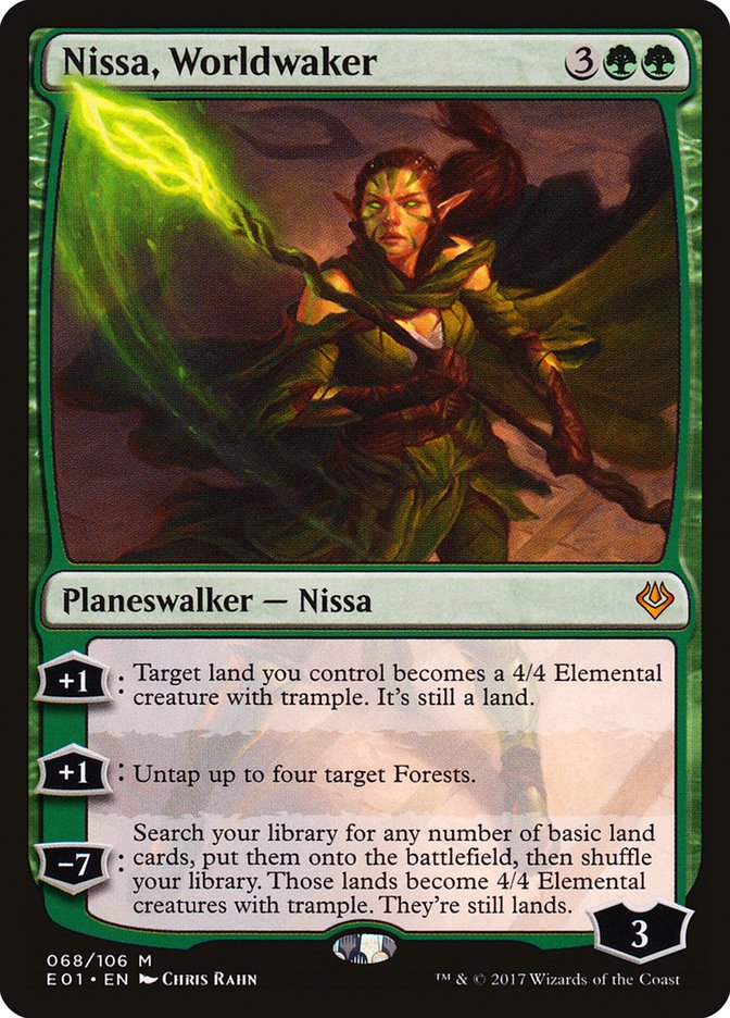 Nissa, Worldwaker [Archenemy: Nicol Bolas] | Card Citadel