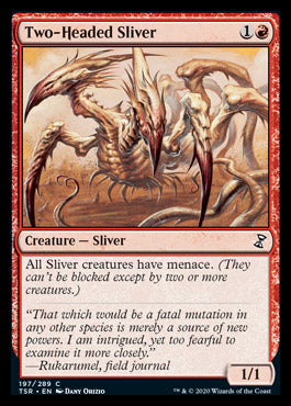 Two-Headed Sliver [Time Spiral Remastered] | Card Citadel