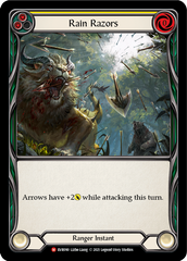Rain Razors [EVR090] (Everfest)  1st Edition Rainbow Foil | Card Citadel