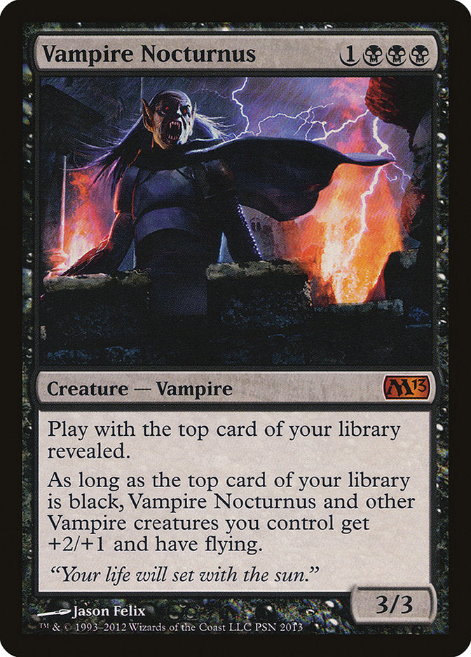 Vampire Nocturnus [Duels of the Planeswalkers 2012 Promos ] | Card Citadel