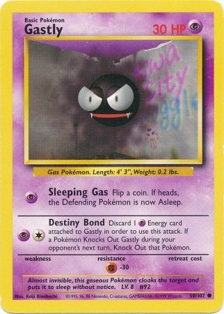 Gastly (50/102) [Base Set Unlimited] | Card Citadel