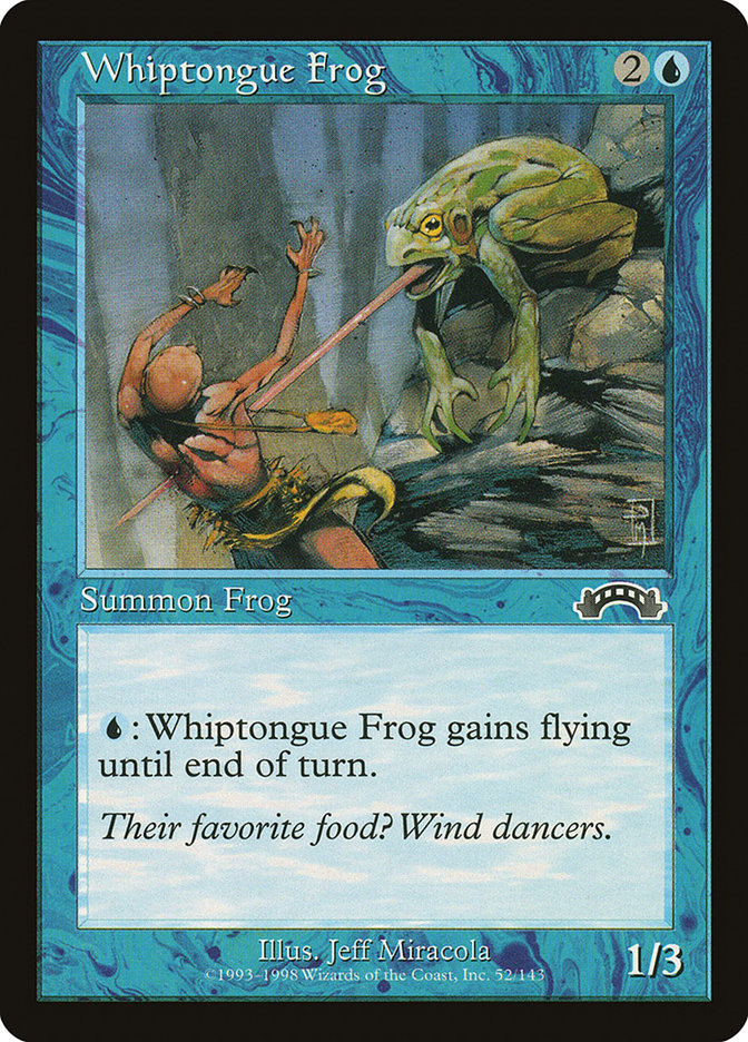 Whiptongue Frog [Exodus] | Card Citadel