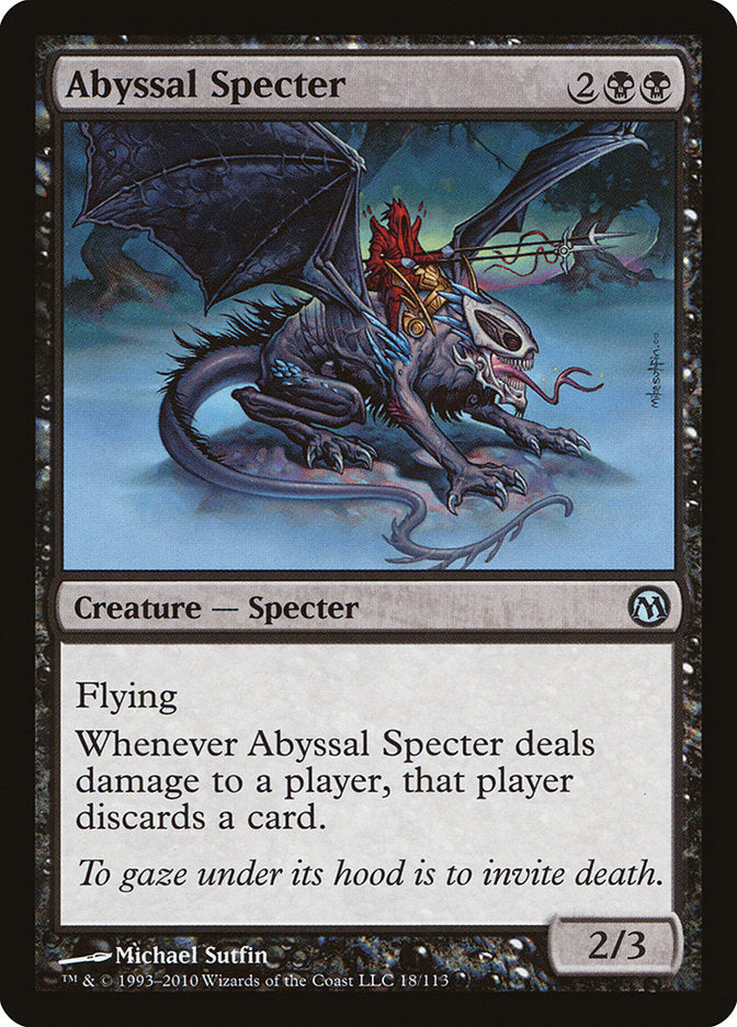 Abyssal Specter [Duels of the Planeswalkers] | Card Citadel