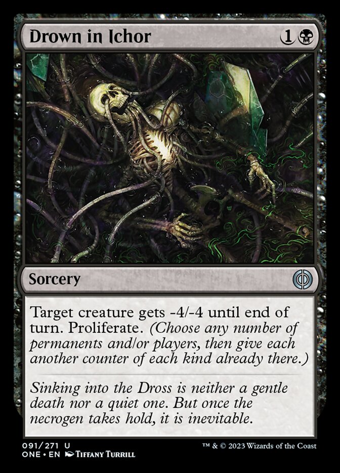 Drown in Ichor [Phyrexia: All Will Be One] | Card Citadel