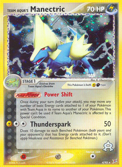 Team Aqua's Manectric (4/95) [EX: Team Magma vs Team Aqua] | Card Citadel