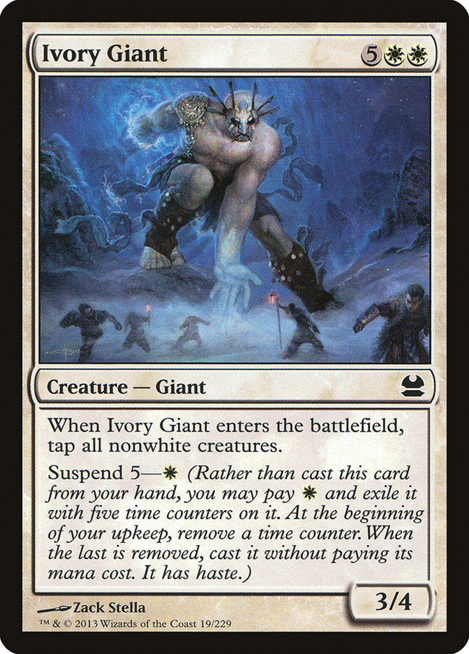 Ivory Giant [Modern Masters] | Card Citadel