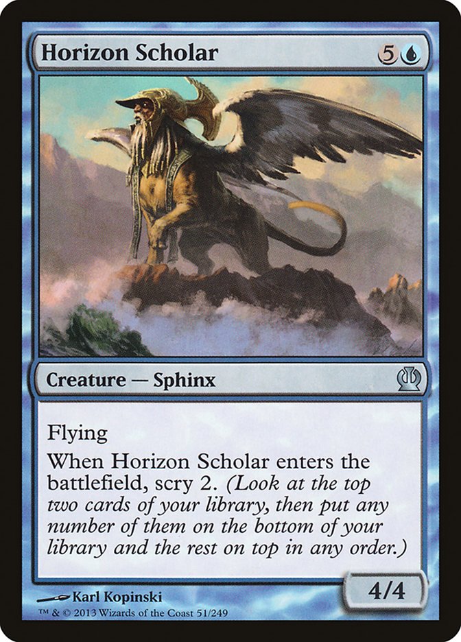 Horizon Scholar [Theros] | Card Citadel