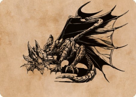 Ancient Copper Dragon Art Card (52) [Commander Legends: Battle for Baldur's Gate Art Series] | Card Citadel