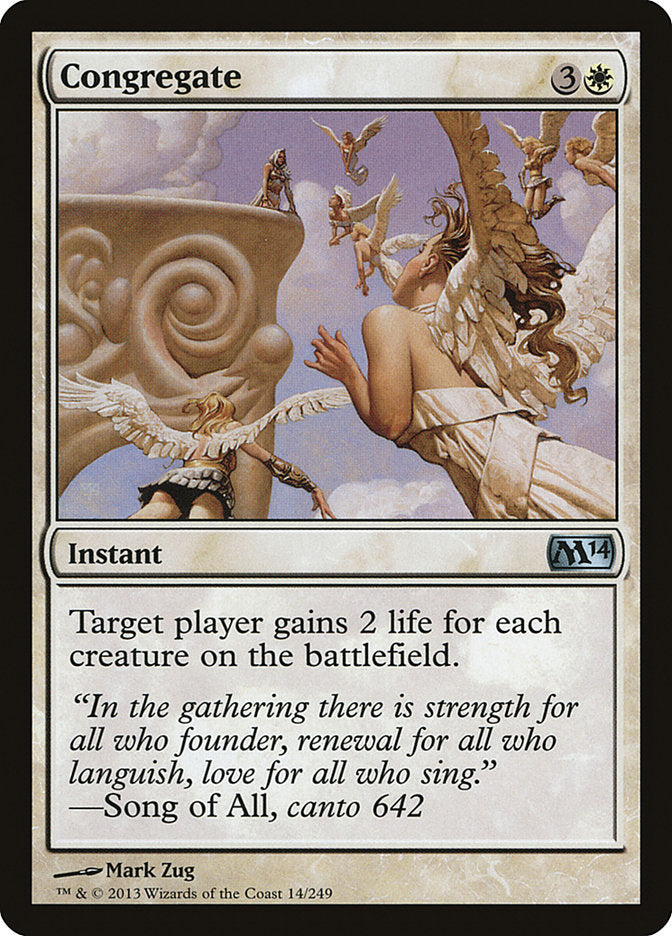 Congregate [Magic 2014] | Card Citadel