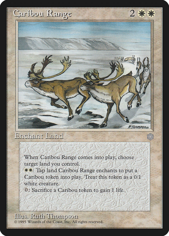 Caribou Range [Ice Age] | Card Citadel