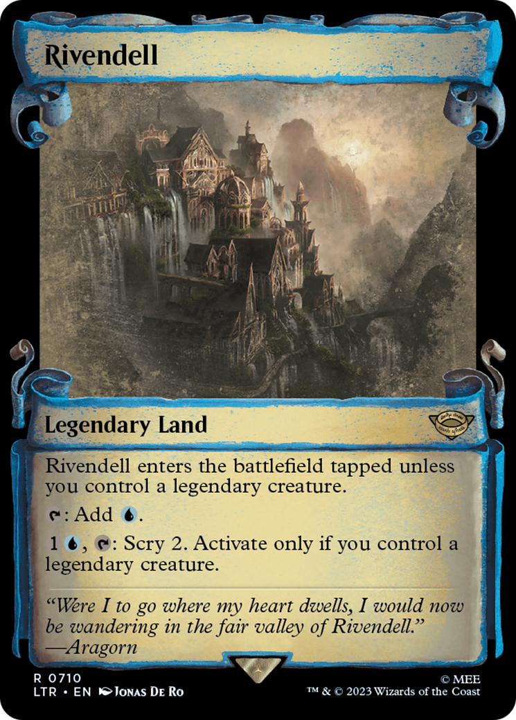 Rivendell [The Lord of the Rings: Tales of Middle-Earth Showcase Scrolls] | Card Citadel