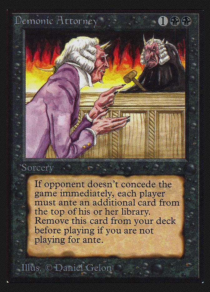 Demonic Attorney (CE) [Collectors’ Edition] | Card Citadel