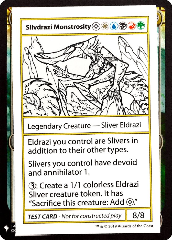 Slivdrazi Monstrosity [Mystery Booster Playtest Cards] | Card Citadel