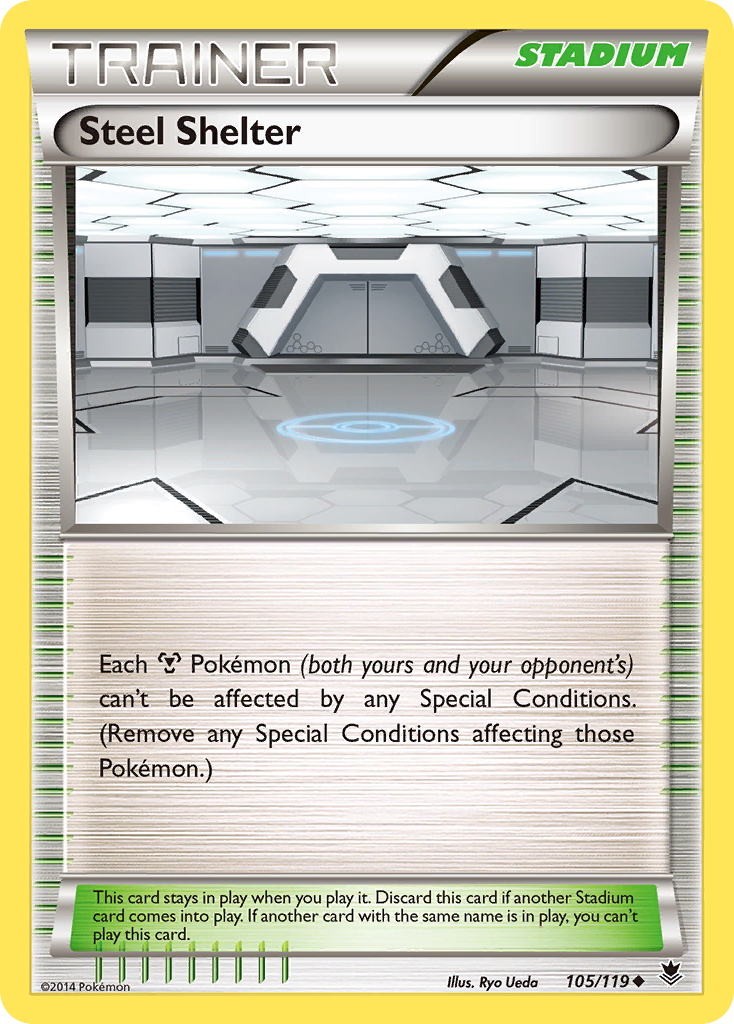 Steel Shelter (105/119) [XY: Phantom Forces] | Card Citadel