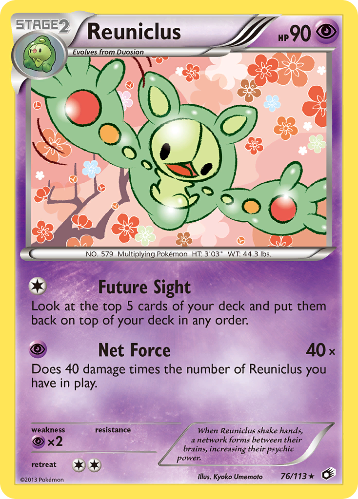 Reuniclus (76/113) [Black & White: Legendary Treasures] | Card Citadel