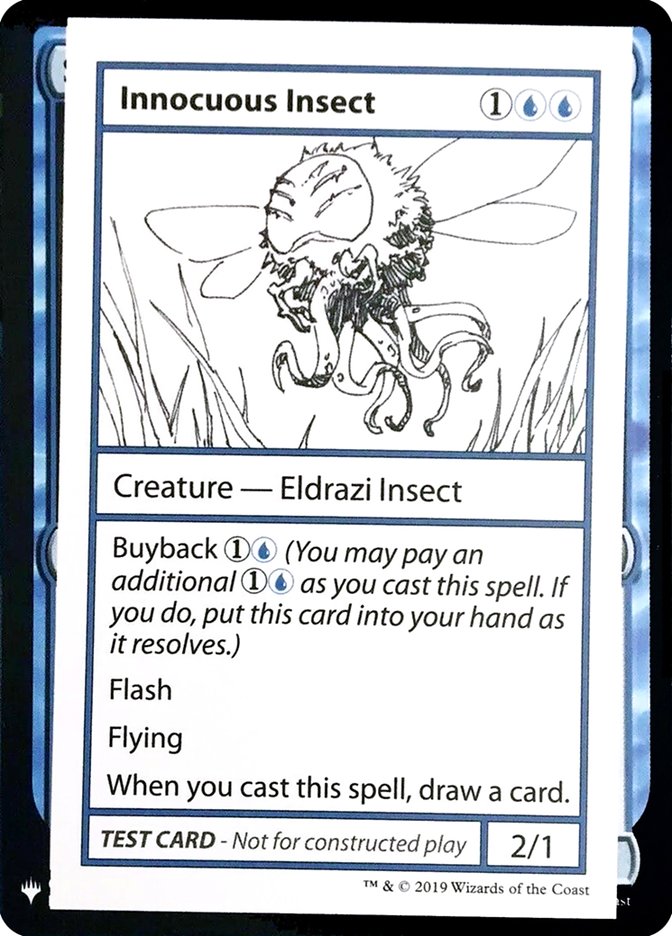 Innocuous Insect [Mystery Booster Playtest Cards] | Card Citadel