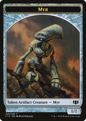 Myr // Pentavite Double-sided Token [Commander 2014 Tokens] | Card Citadel