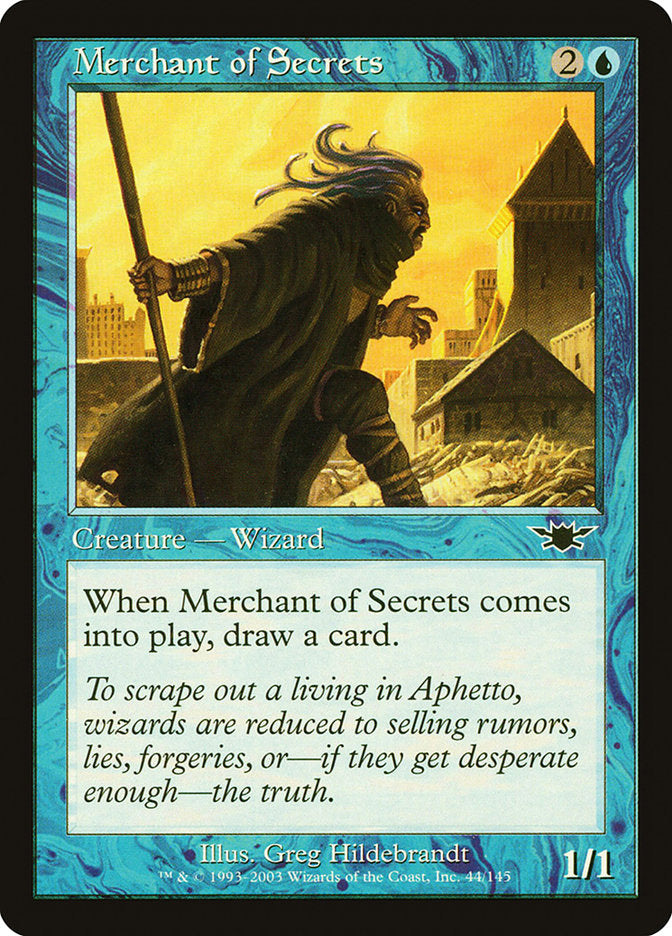 Merchant of Secrets [Legions] | Card Citadel