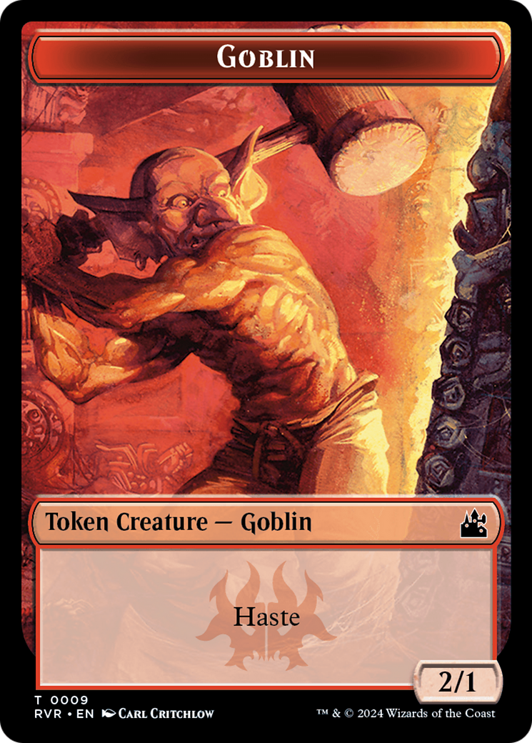 Goblin Token (0009) [Ravnica Remastered Tokens] | Card Citadel