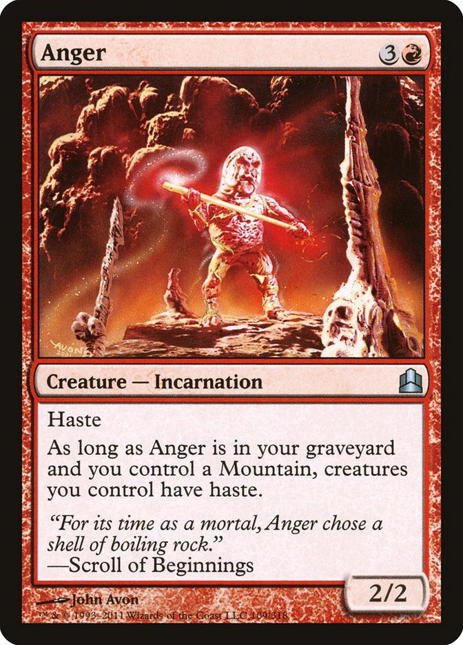 Anger [Commander 2011] | Card Citadel