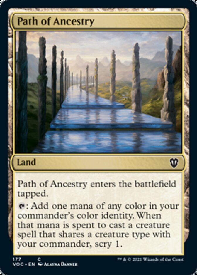 Path of Ancestry [Innistrad: Crimson Vow Commander] | Card Citadel