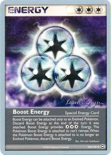 Boost Energy (145/147) (Team Rushdown - Kevin Nguyen) [World Championships 2004] | Card Citadel