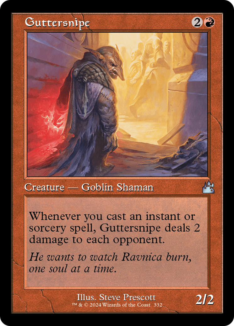 Guttersnipe (Retro Frame) [Ravnica Remastered] | Card Citadel