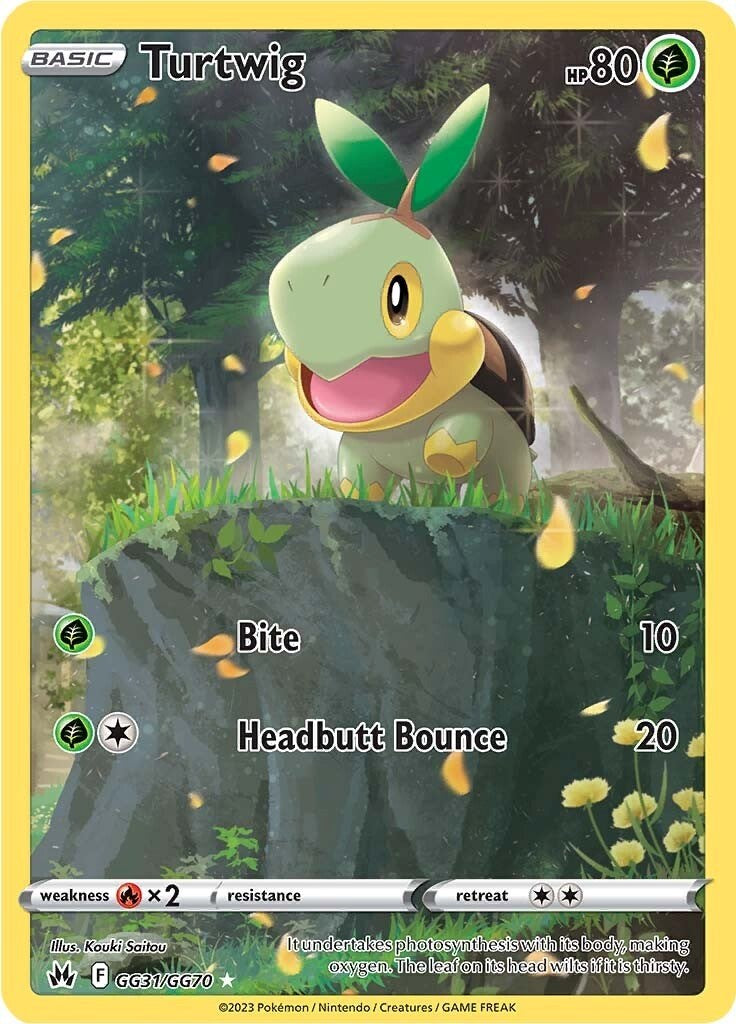 Turtwig (GG31/GG70) [Sword & Shield: Crown Zenith] | Card Citadel