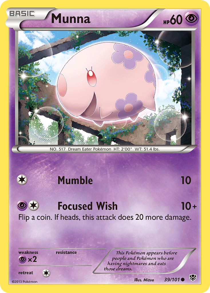 Munna (39/101) [Black & White: Plasma Blast] | Card Citadel