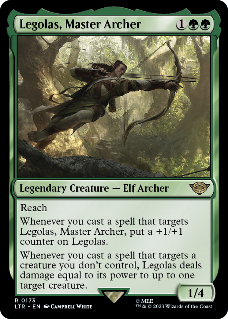 Legolas, Master Archer [The Lord of the Rings: Tales of Middle-Earth] | Card Citadel