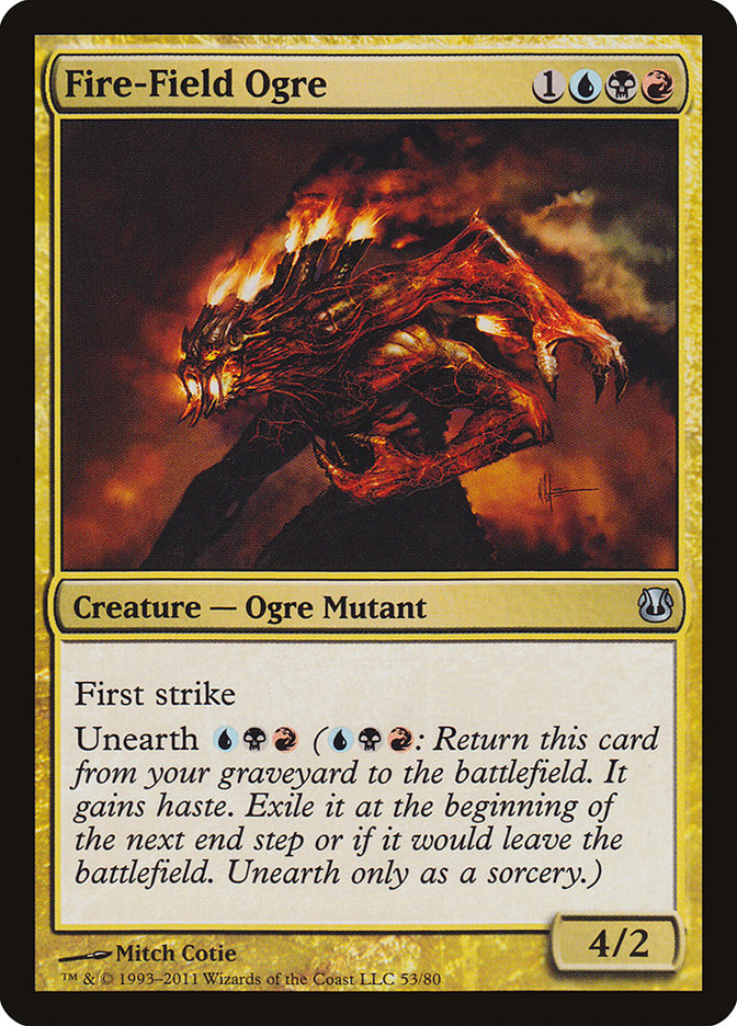 Fire-Field Ogre [Duel Decks: Ajani vs. Nicol Bolas] | Card Citadel