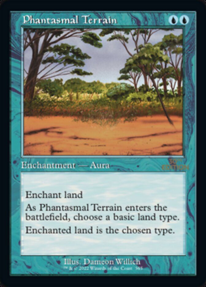 Phantasmal Terrain (Retro) [30th Anniversary Edition] | Card Citadel