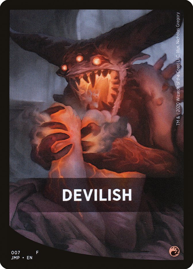 Devilish Theme Card [Jumpstart Front Cards] | Card Citadel