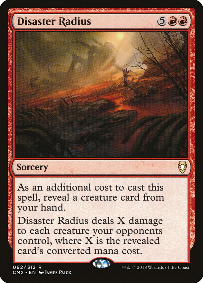 Disaster Radius [Commander Anthology Volume II] | Card Citadel