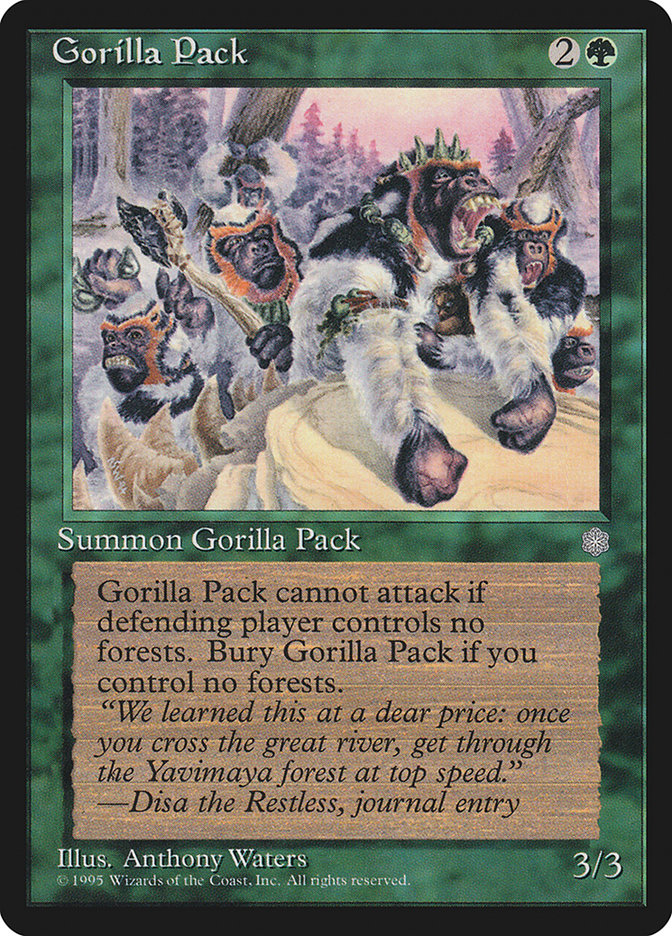 Gorilla Pack [Ice Age] | Card Citadel